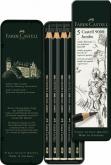 Grafitov ceruzky Castell 9000 Jumbo set 5-plech
