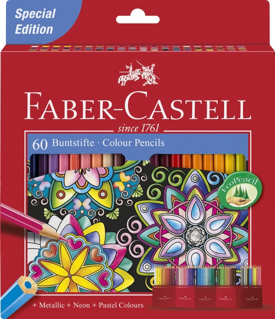 Pastelky Castell 60 farebné set