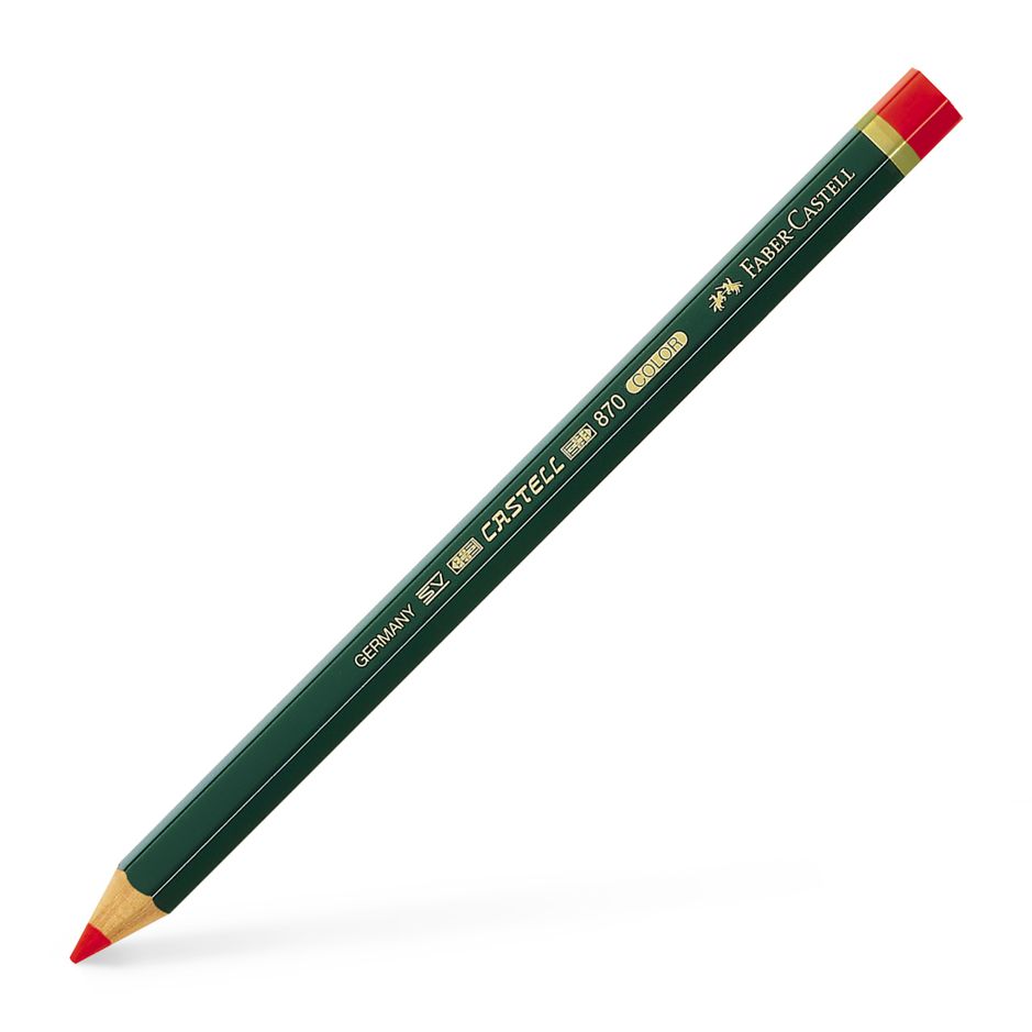 Farebná ceruzka Castell Color 870 červená