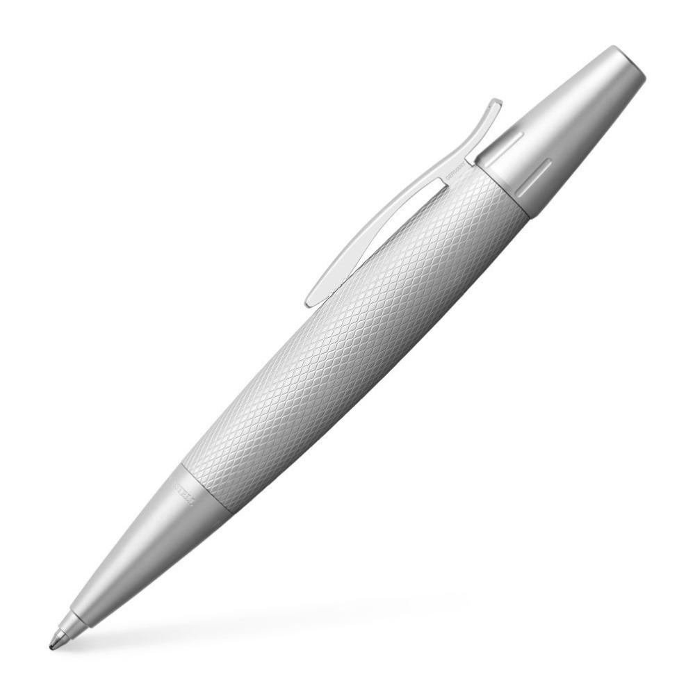 e-motion dokonalá strieborná, guľôčkové pero