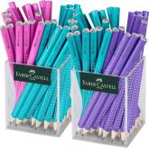 Grafitov ceruzka Jumbo Sparkle, stojaneky 72 ks