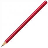 Grafitová ceruzka Grip Jumbo/B červená