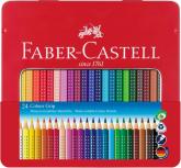 Pastelky akvarelov Colour Grip set 24 farebn v plechu