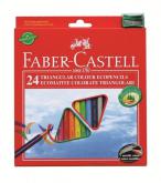 Pastelky ECO Triangular standard set 24 farebn