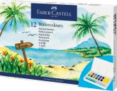 Akvarelov� farby set 12 farebn� + �tetec Tropical Escape