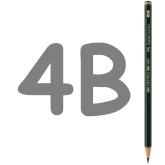 Grafitová ceruzka Castell 9000/4B