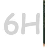 Grafitová ceruzka Castell 9000/6H