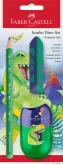 Dino Grafitov ceruzka Jumbo+guma+strhadlo, set
