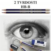 Grafitov ceruzka Goldfaber 1222 s gumou