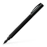 Ambition obsidian black M, plniace pero