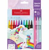 Unicorn Popisovae Castle set 10+3 farebn