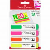 Popisova na textil NEN set 4 farebn, BL