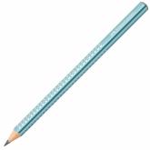 Grafitová ceruzka Jumbo Sparkle/Metallic modrá 