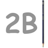 Grafitová ceruzka Goldfaber 1221/2B
