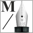 Plniace pero Grip 2011 M strieborn