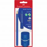 Grafitov ceruzka Jumbo Grip Set, modr BL  