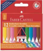 Pastelky Grip Plastic Colour, set 12 farebn