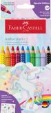 Unicorn Pastelky akvarelov Jumbo set Grip 8+2 Sparkle