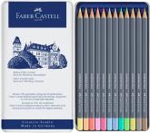Pastelky Goldfaber  Aqua PASTELOV set 12 farebn - plech