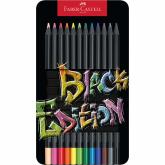 Pastelky Black Edition set plech  12 farebn