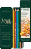 Pastelky Polychromos set 6 ks plech