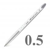 Guľôčkové pero K-One 0,5 čierne