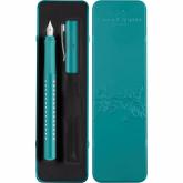 Plniace pero Sparkle M, plech,ocean metallic