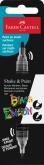 Akrylov popisovae Black Edition Shake&Paint, ierna
