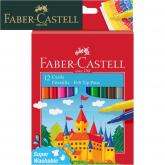 Popisovae Fibre-Tip Castle 12 farebn