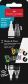 Akrylov popisovae Black Edition Shake&Paint, biela&ierna