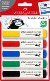 Popisovae na textil set 5 farebn, BL